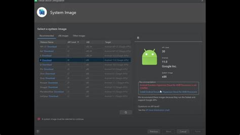 General Discussions. . Unable to install android emulator hypervisor driver for amd processors
